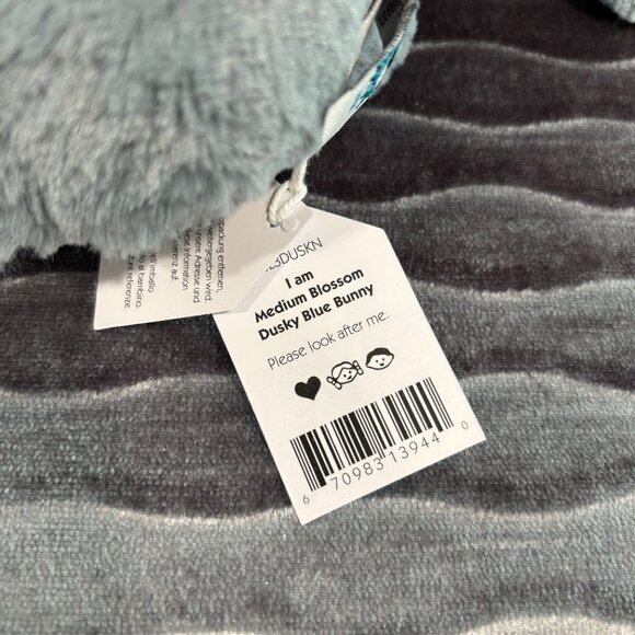 RARE Jellycat Medium Blossom Dusky Blue Bunny BNWT - Picture 6 of 6